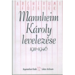 Mannheim Károly levelezése 1911-1946