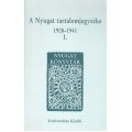 A Nyugat tartalomjegyzéke 1908-1941. I.